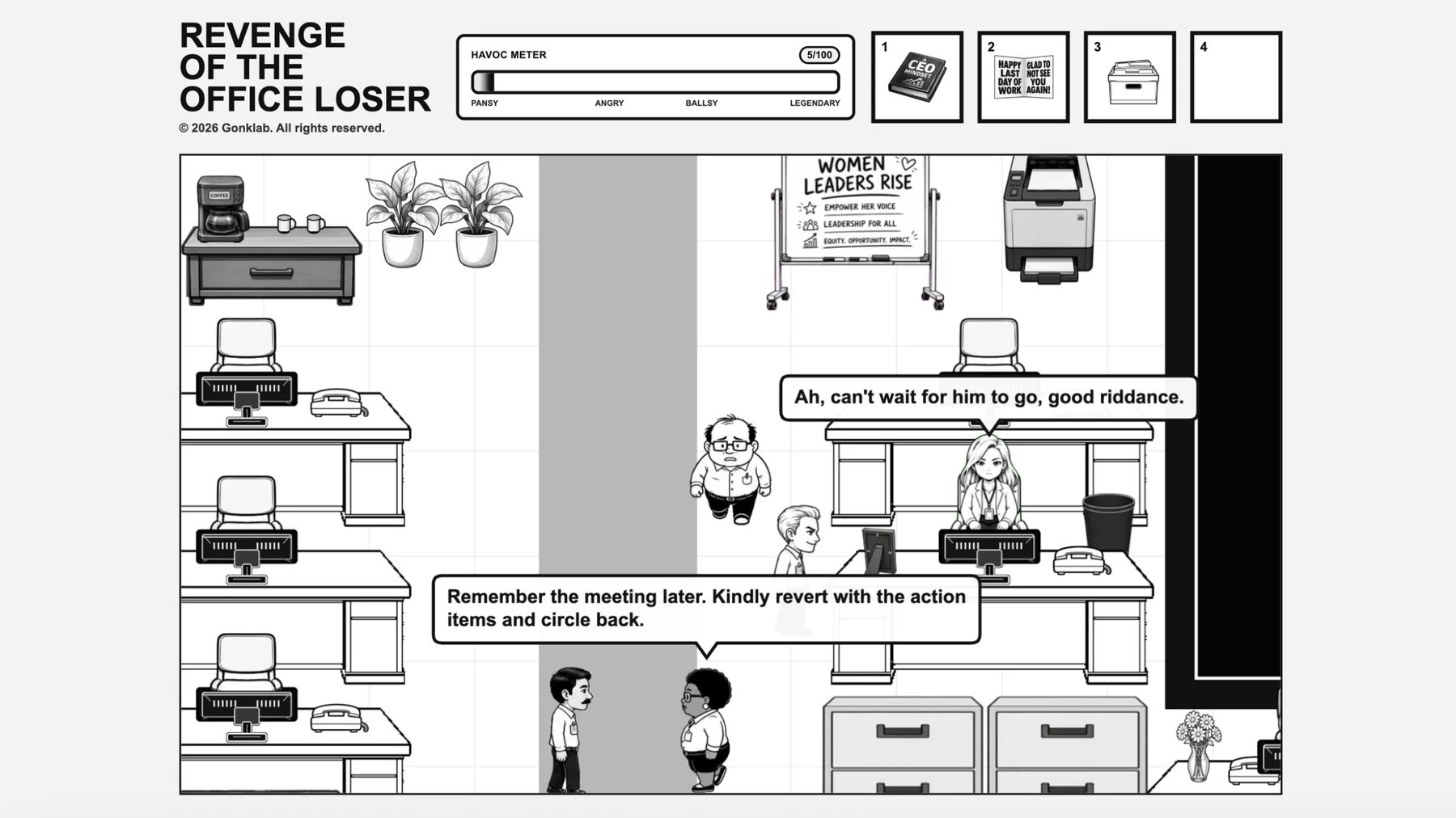 Office gameplay screenshot