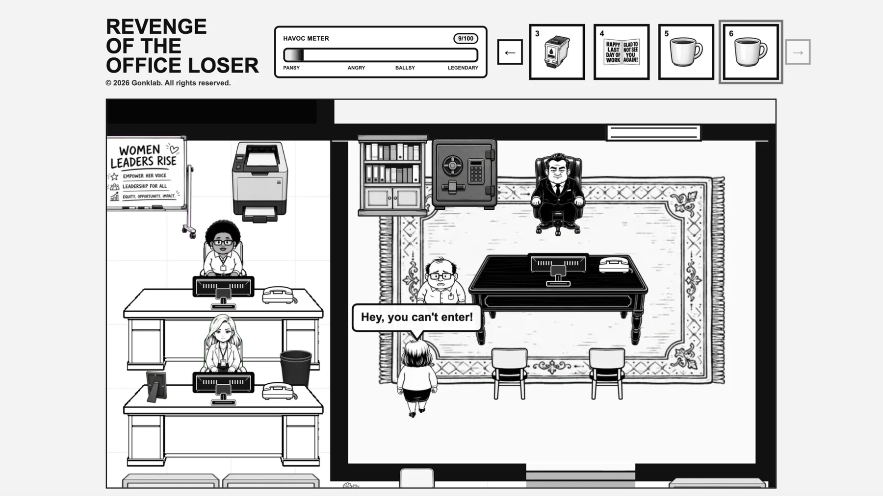 Boss office gameplay screenshot